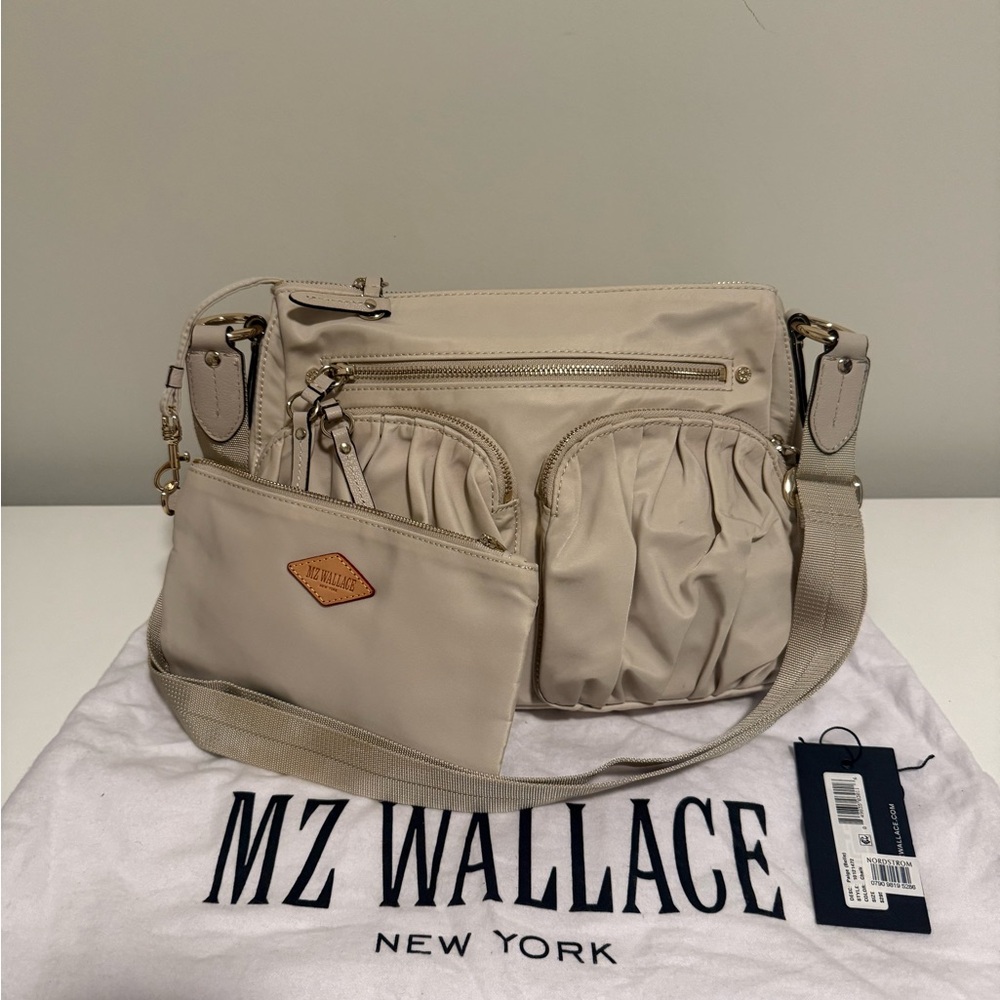 MZ Wallace Paige (Belle) Crossbody Bag with mini pouch